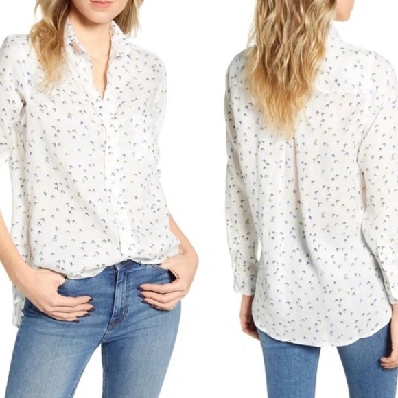 Grayson the Hero linen button down shirt feminine travel - Picture 1 of 13